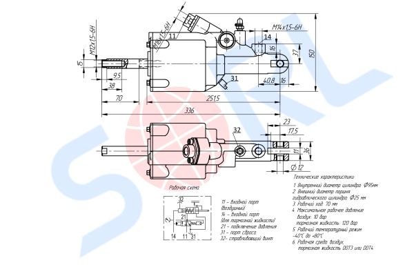 ПГУ VOLVO F/FH (626639AM)