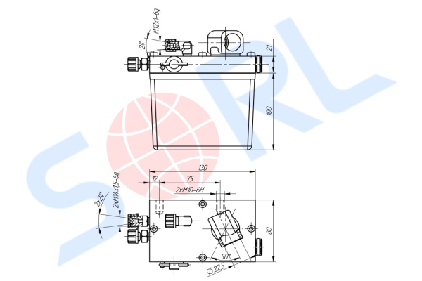 Насос подъема кабины VOLVO F/FL/10/12 (1611186)