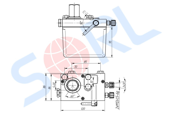 Насос подъема кабины MAN TGM/TGA/TGS/TGX (85417236044)