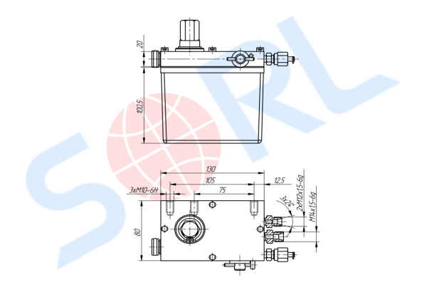 Насос подъема кабины SCANIA P/G/R/T (1794907)