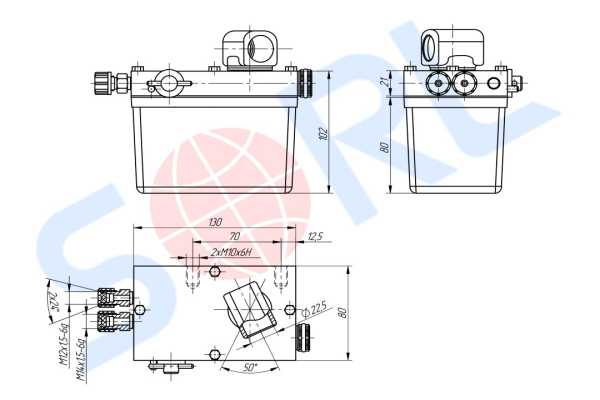 Насос подъема кабины SCANIA P/G/R/T (1549741)