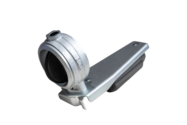 Клапан выпускной тормозной в сборе с цилиндром (D=125, d=100) SHACMAN (DZ9100189009)
